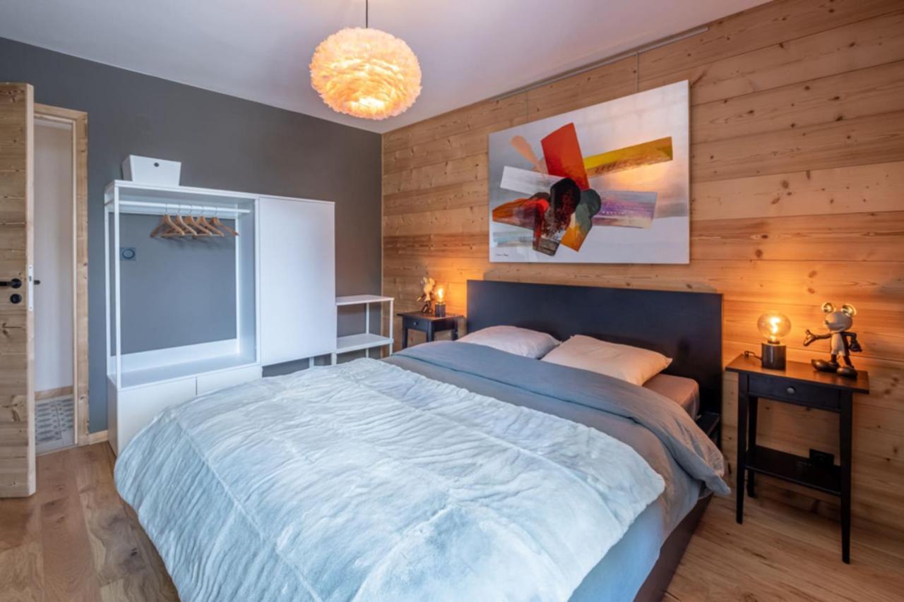 Newly Renovated Apartment With Mont Blanc View Chamonix Ngoại thất bức ảnh