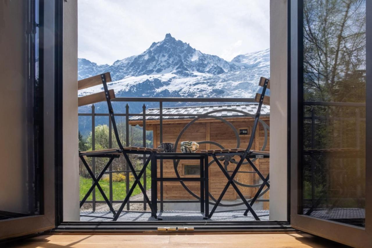 Newly Renovated Apartment With Mont Blanc View Chamonix Ngoại thất bức ảnh